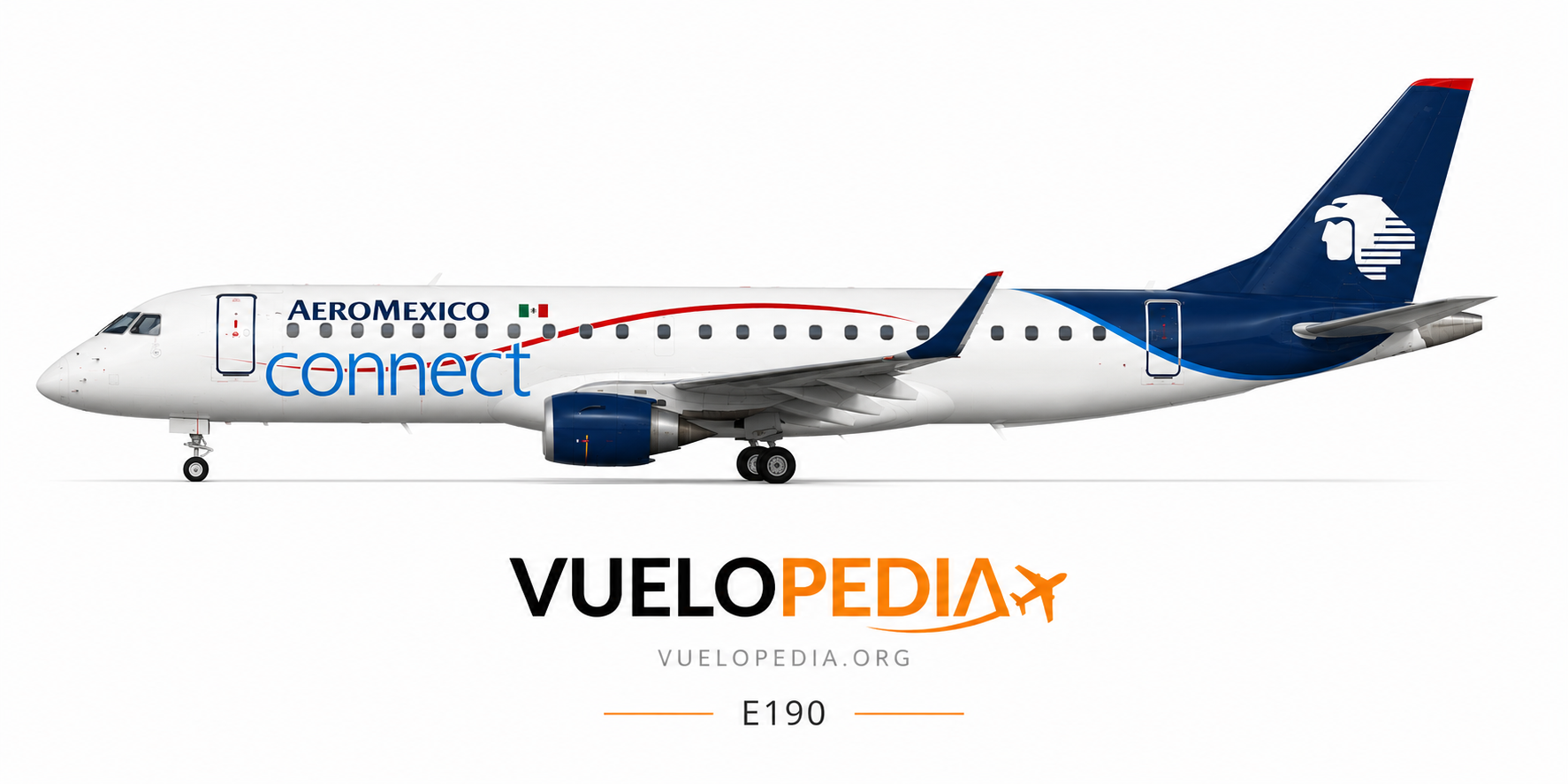 Ilustración Embraer E190 / E195