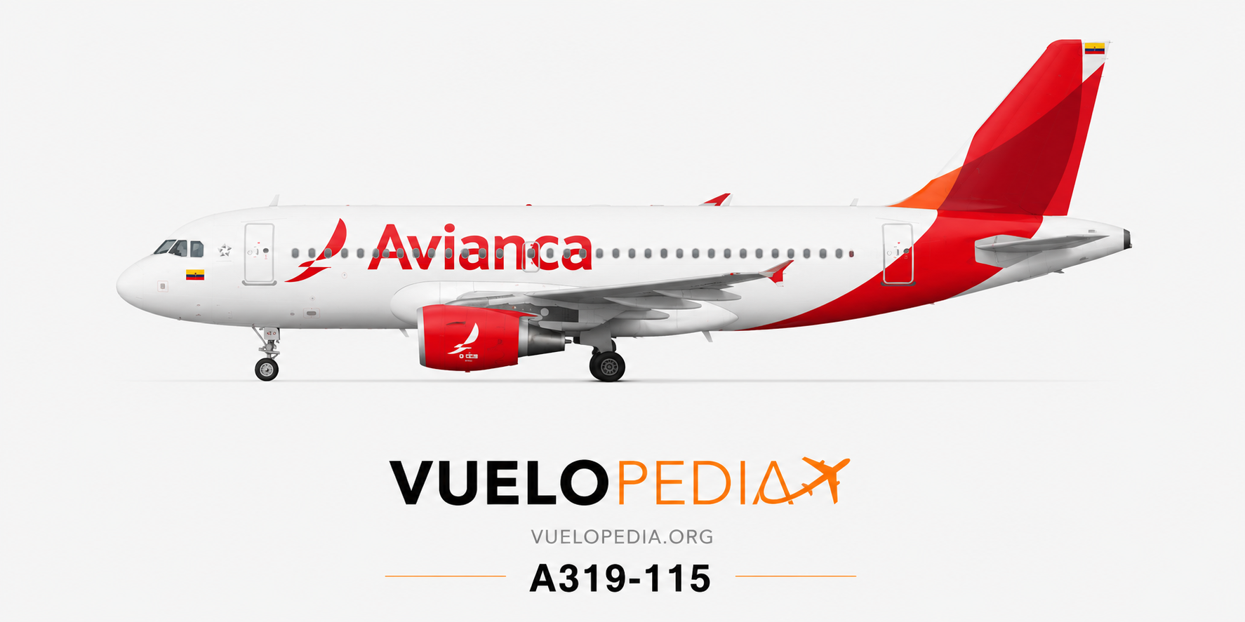 Airbus A319 illustration