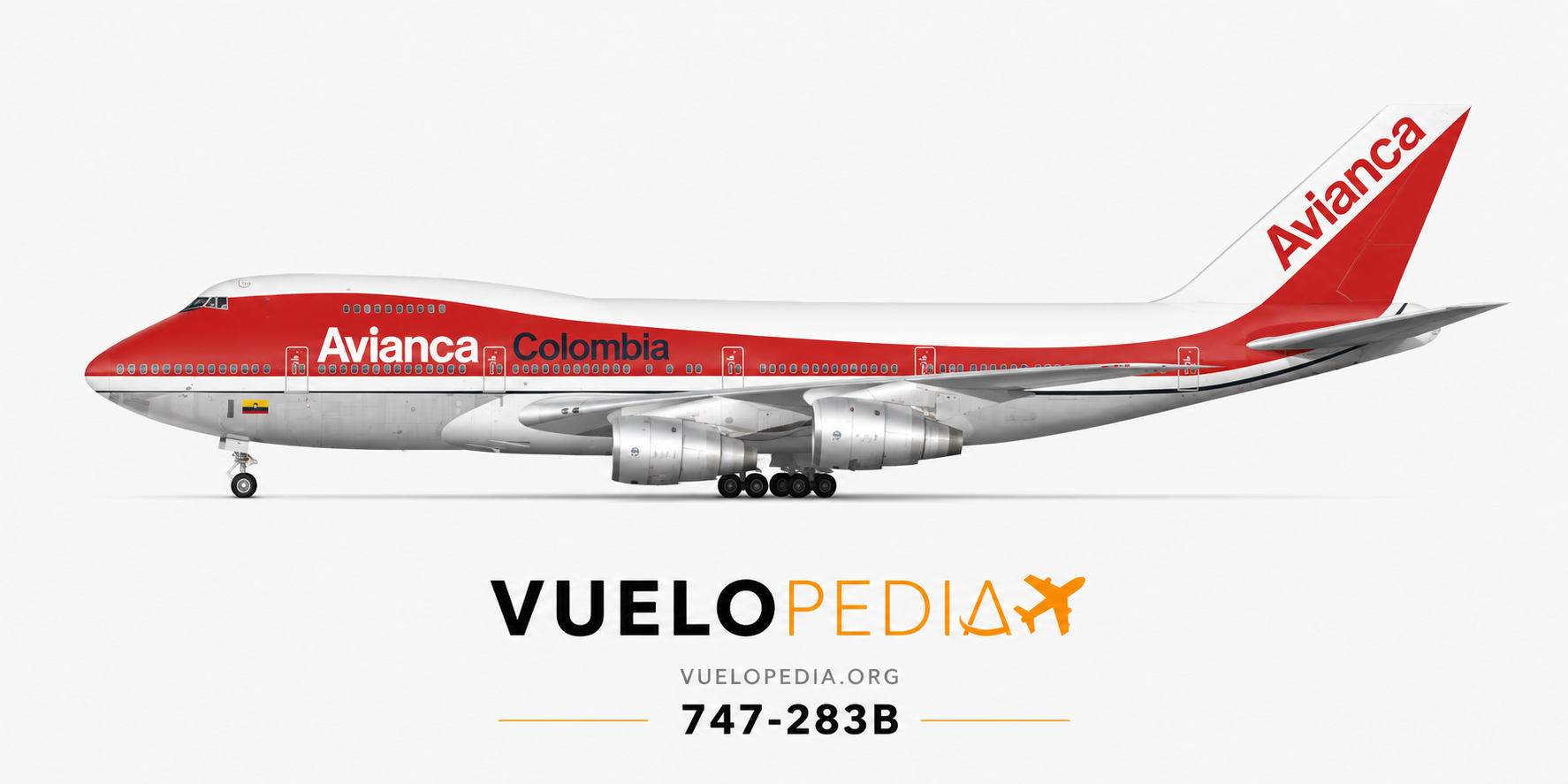 Boeing 747 illustration