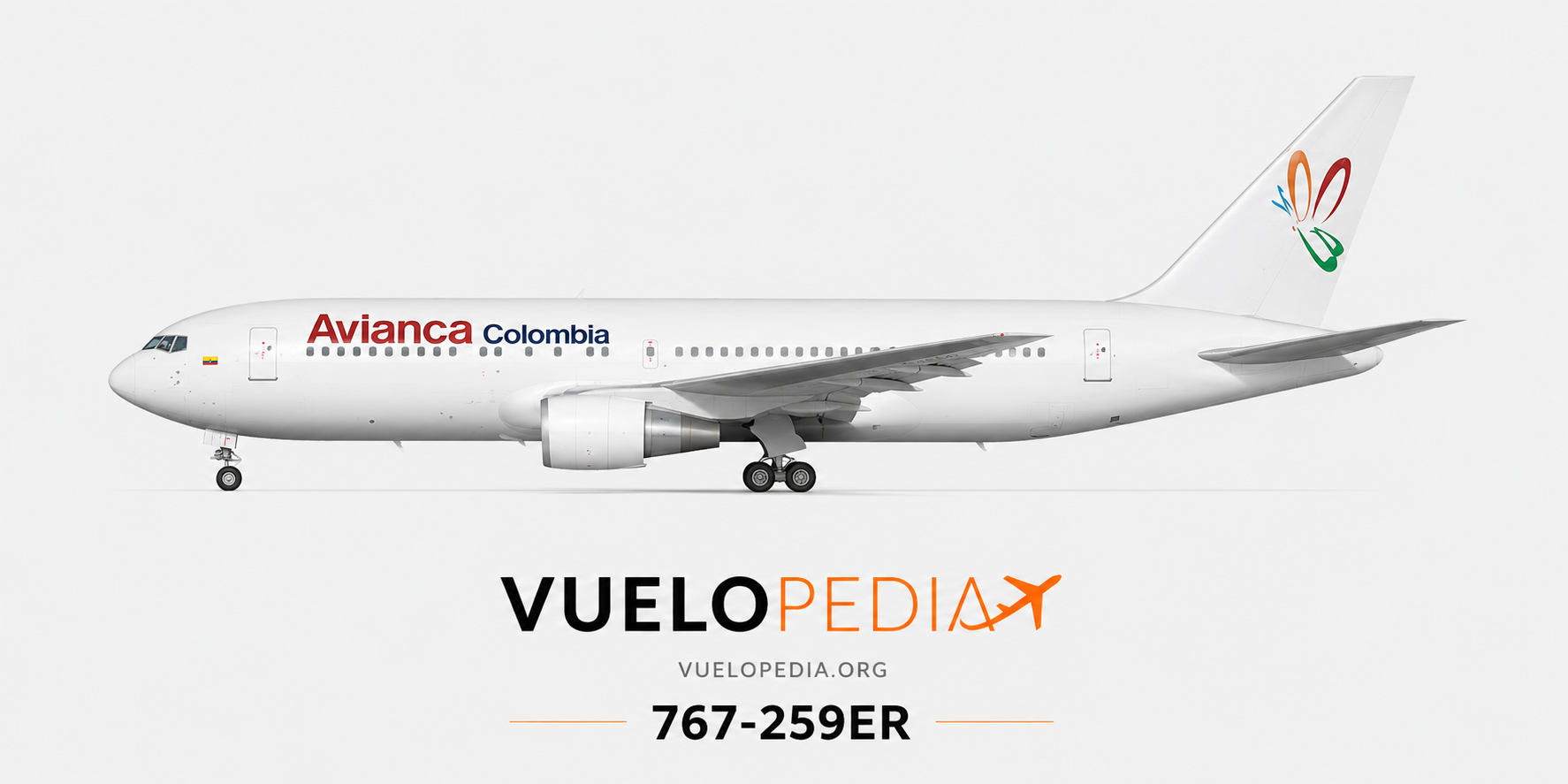 Boeing 767 illustration