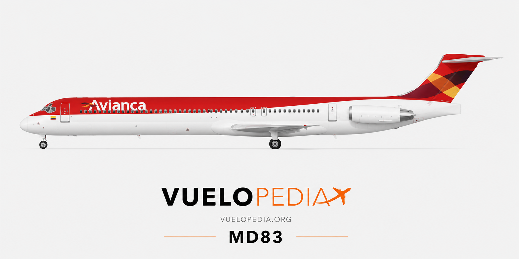 McDonnell Douglas MD-80 illustration