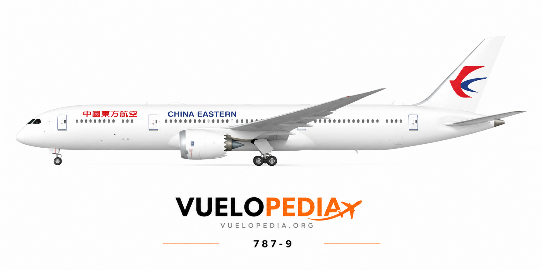 Ilustración Boeing 787 Dreamliner