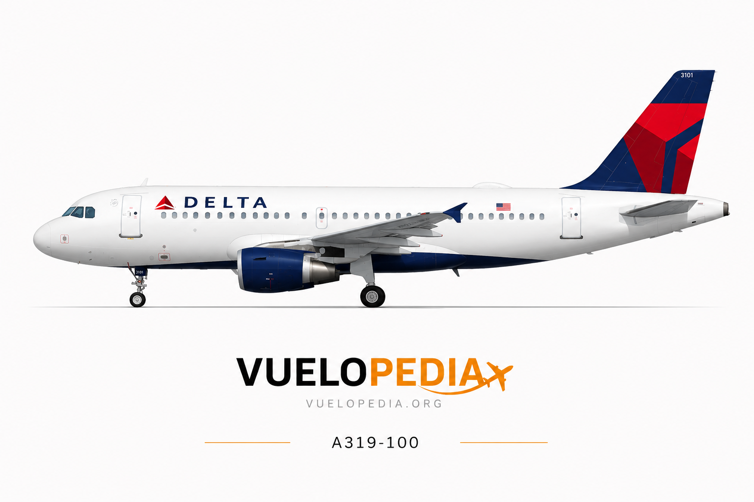 Ilustración Airbus A319