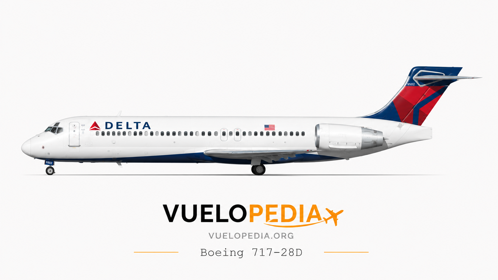 Ilustración Boeing 717