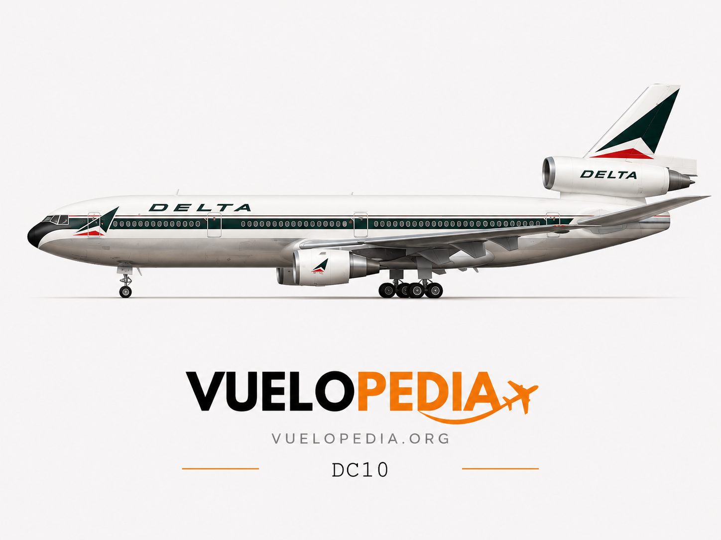 Ilustración McDonnell Douglas DC-10