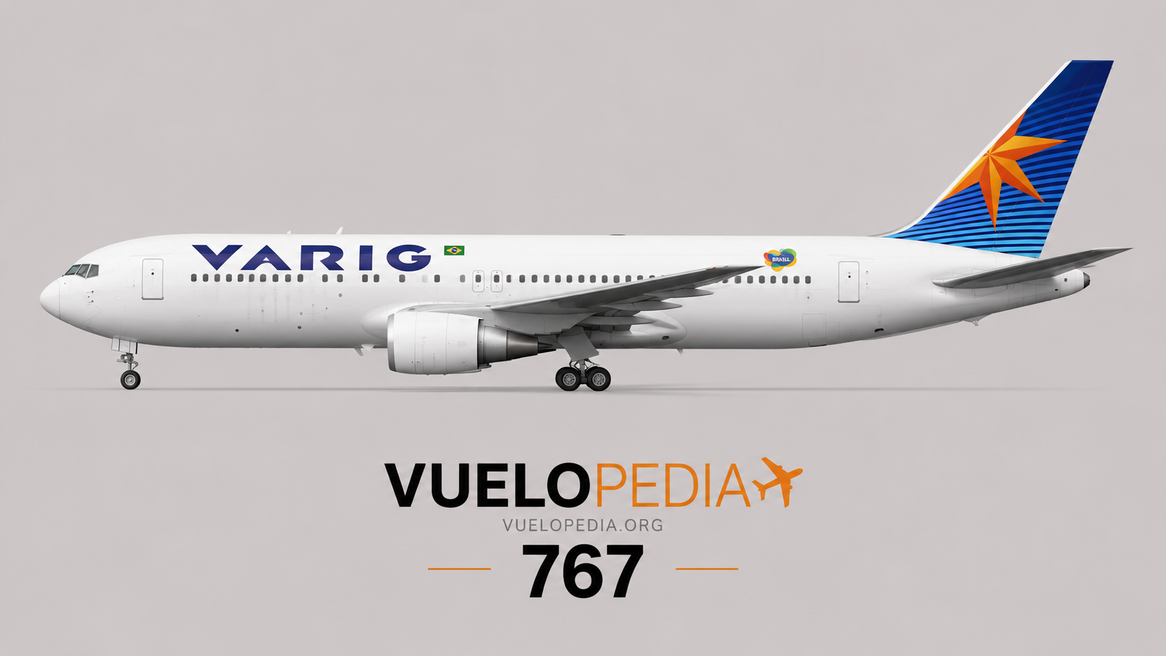 Boeing 767 illustration