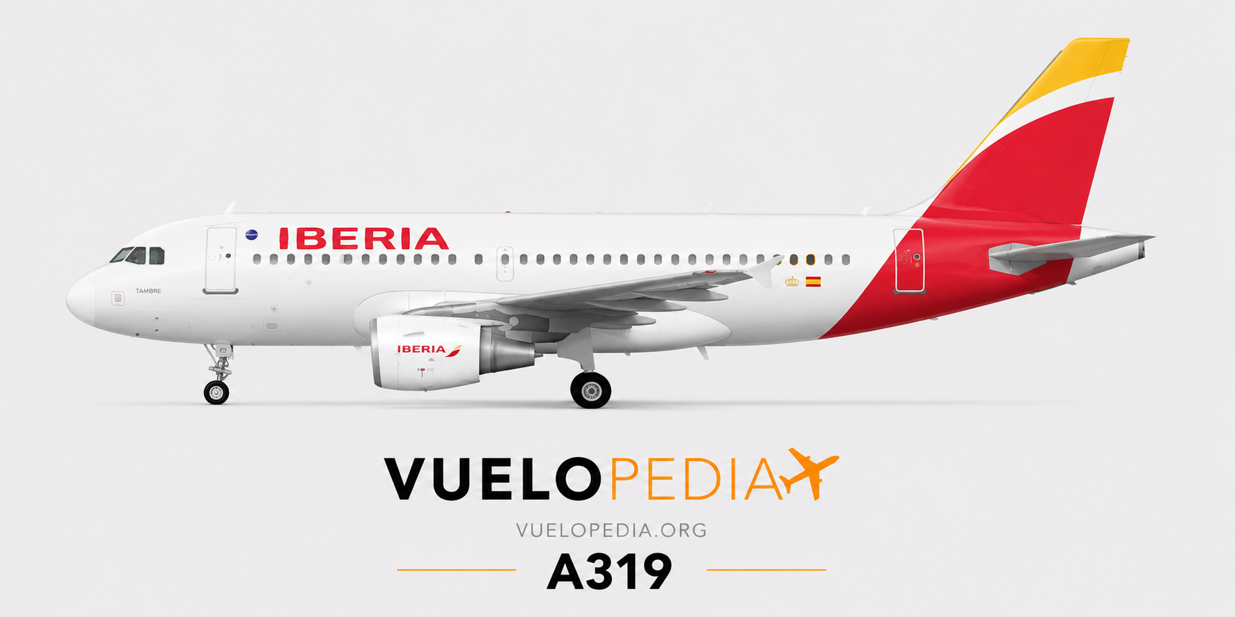 Airbus A319 illustration
