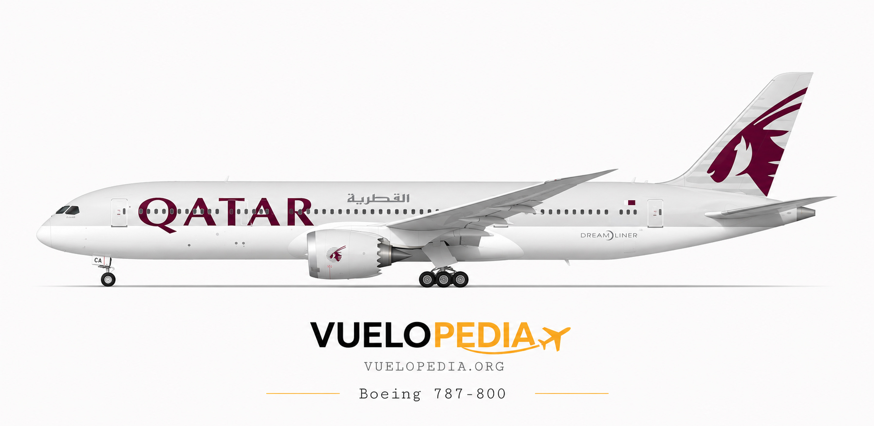 Ilustración Boeing 787 Dreamliner