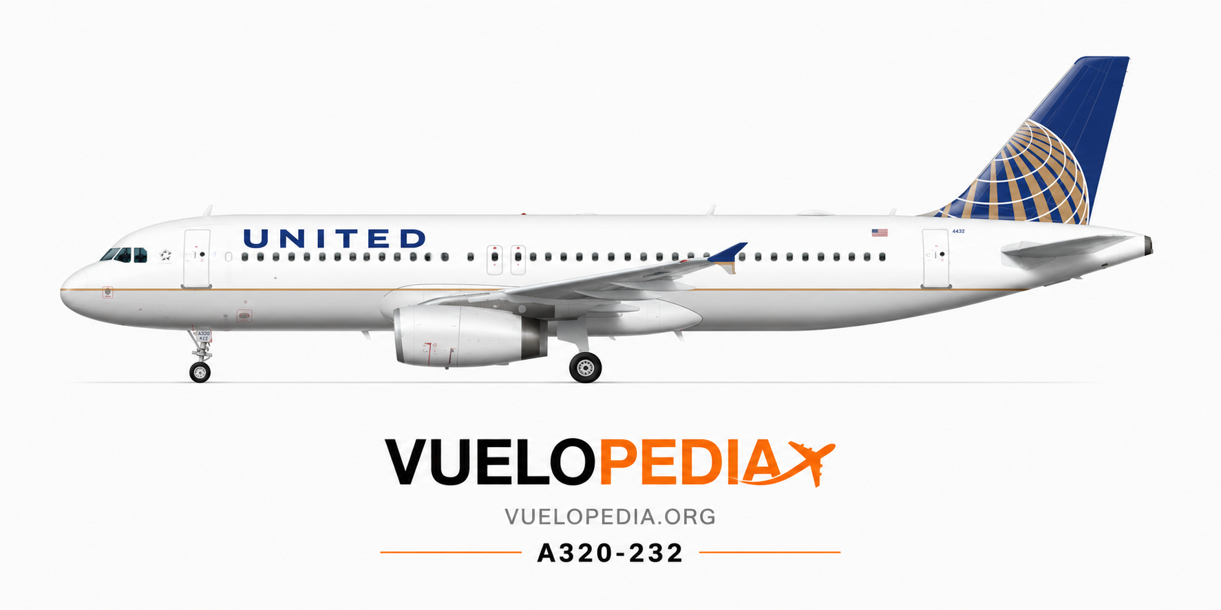 N432UA · United Airlines