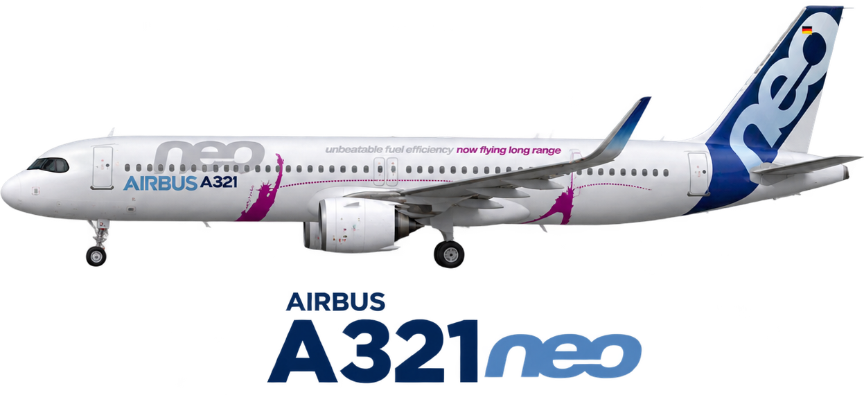 Airbus A321 illustration