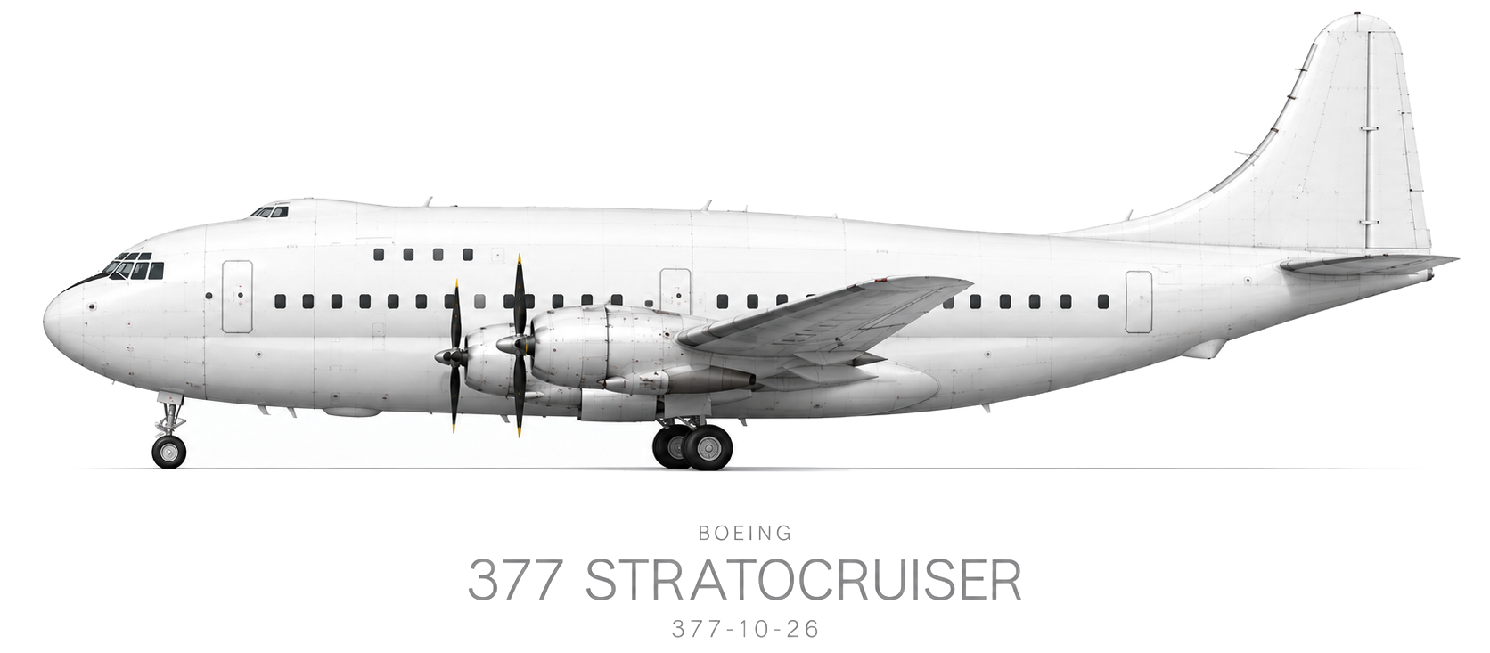 Boeing 377 Stratocruiser illustration