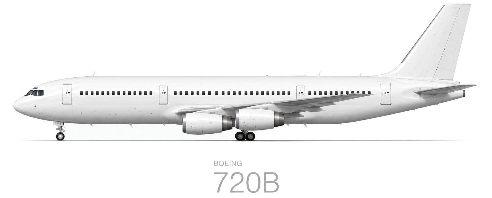 Boeing 720 illustration