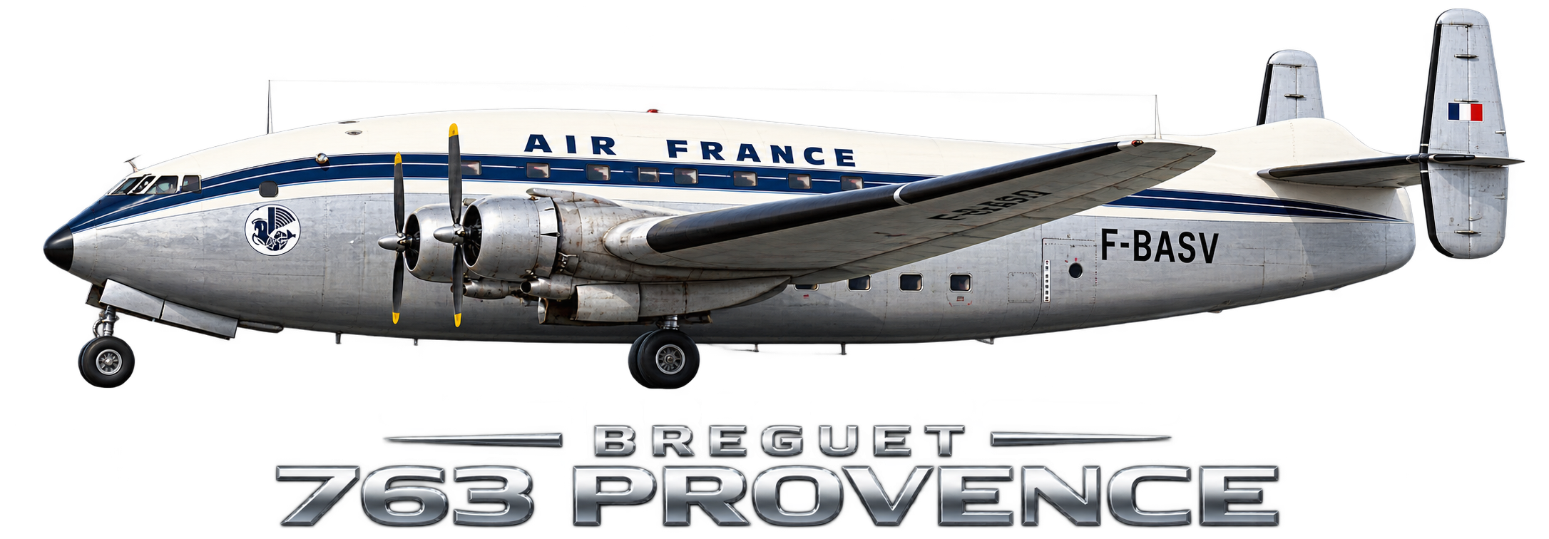 Breguet 763 Provence illustration