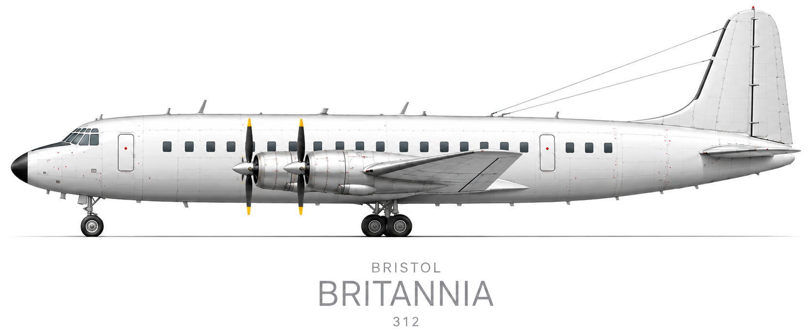 Bristol Britannia illustration