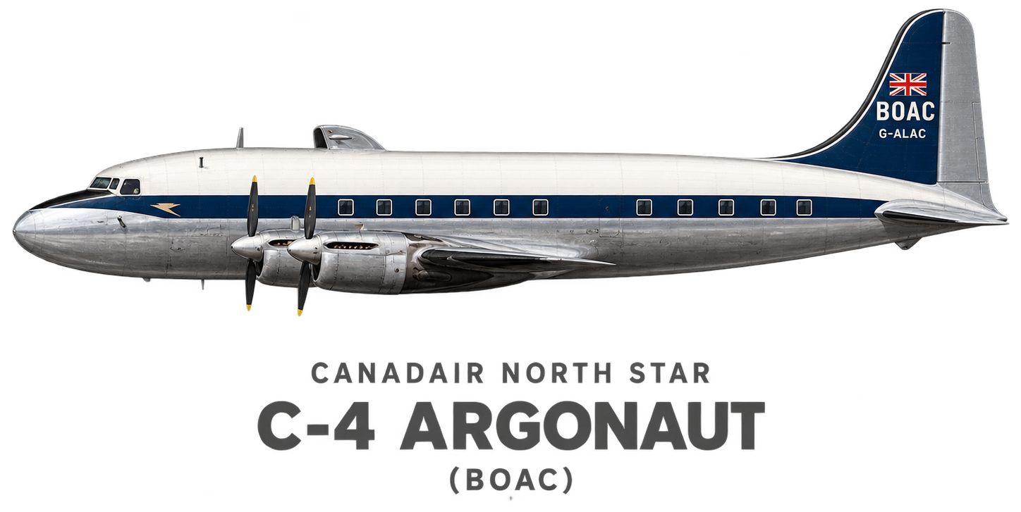 Canadair North Star illustration