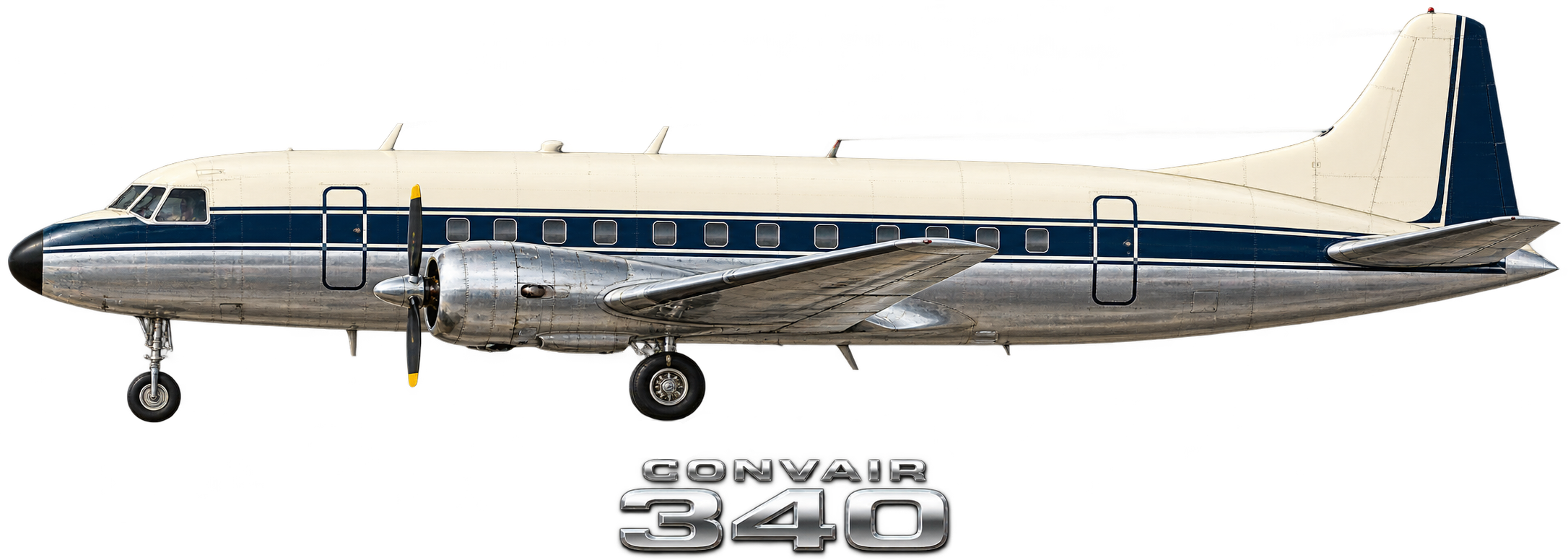 Convair CV-340 / 440 illustration