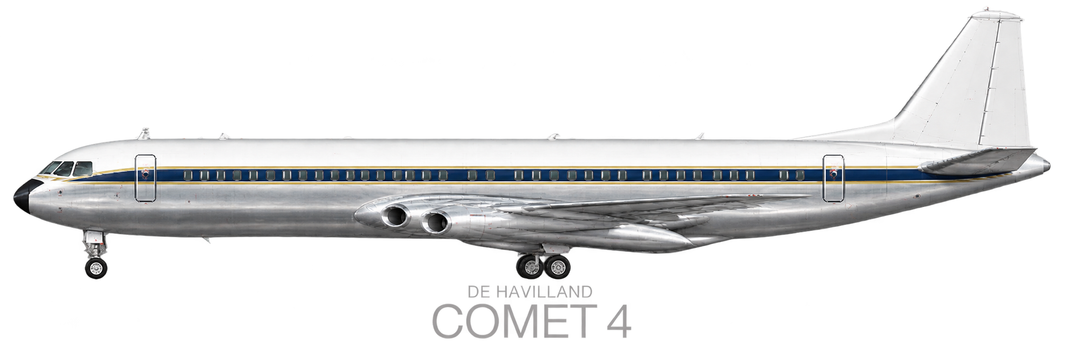 De Havilland DH.106 Comet illustration