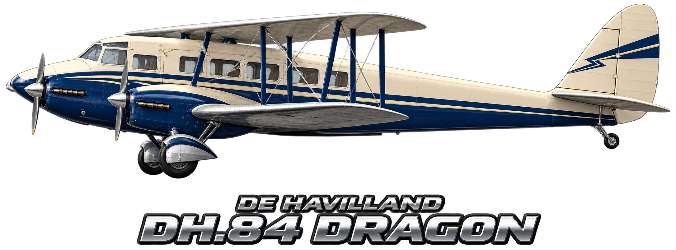 de Havilland DH.84 Dragon illustration