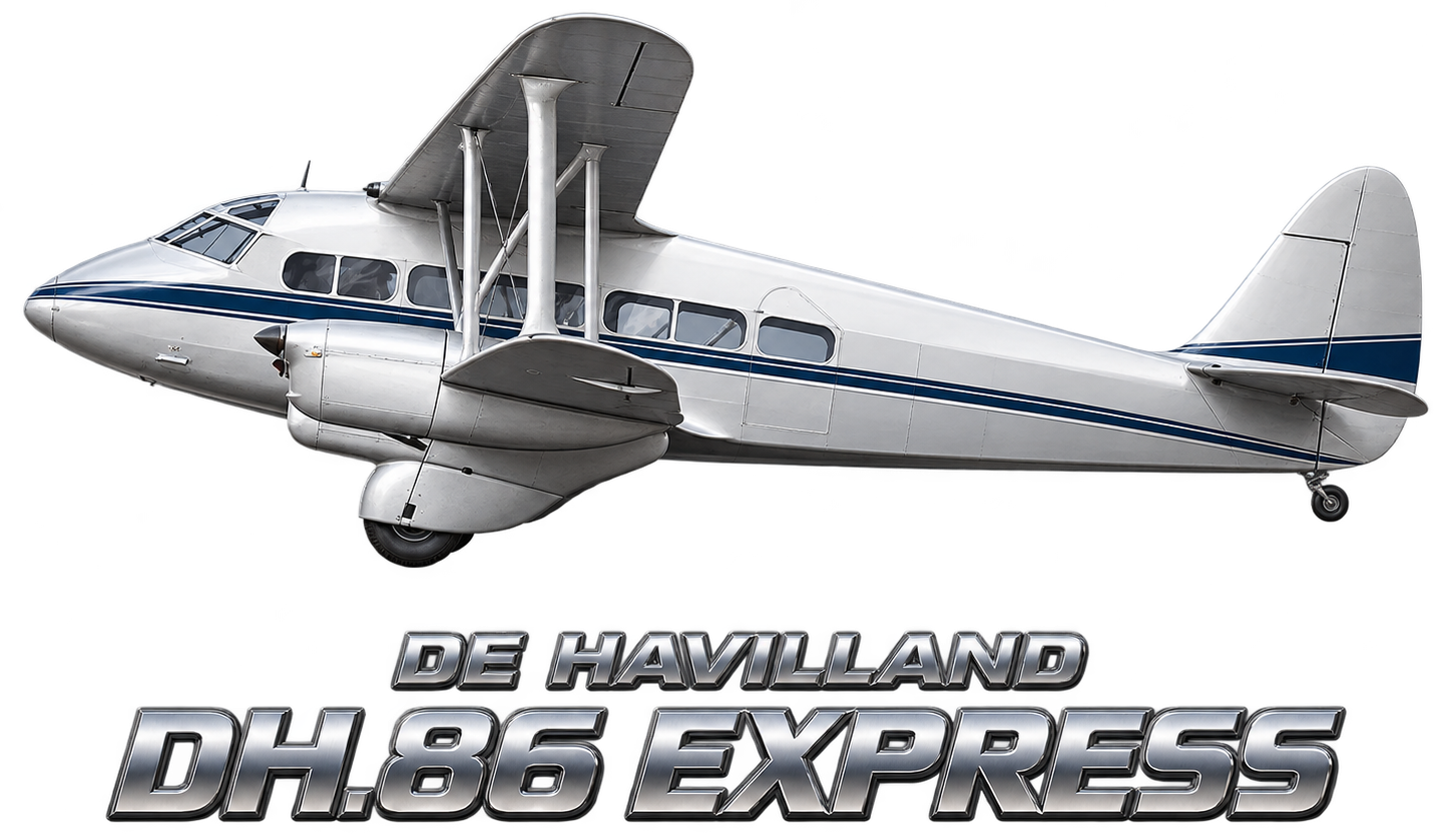de Havilland DH.86 Express illustration