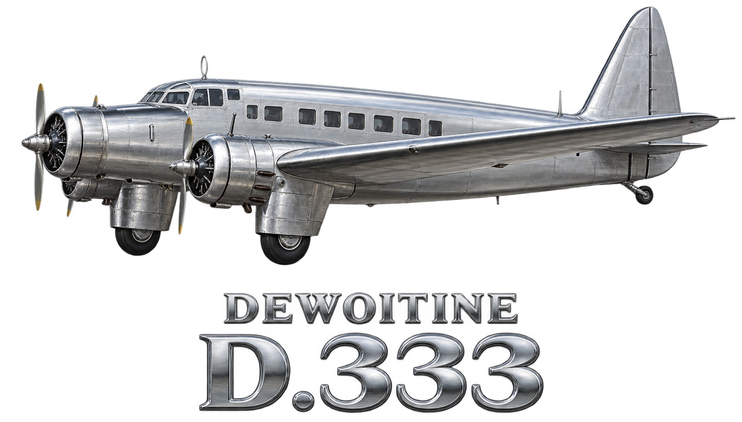 Dewoitine D.333 illustration
