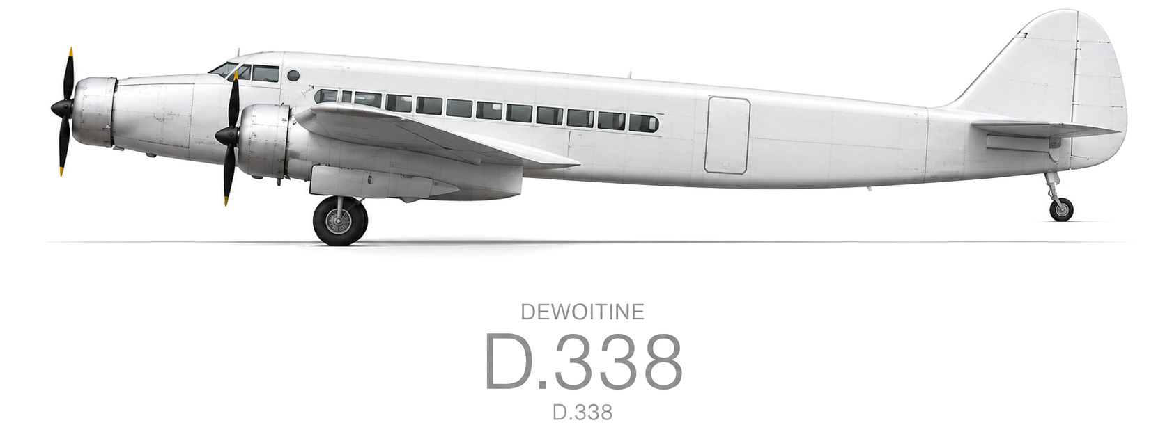Dewoitine D.338 illustration