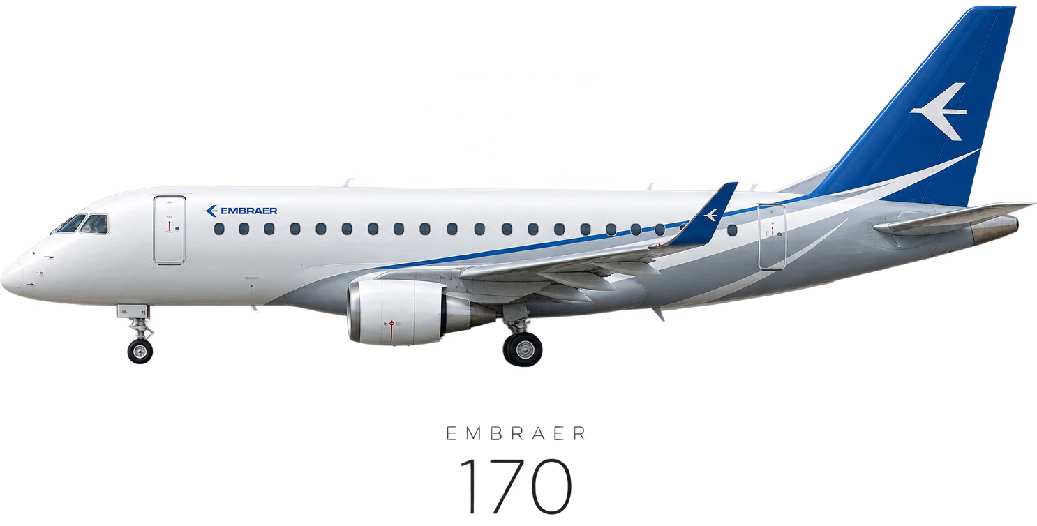 Embraer E170 / E175 illustration