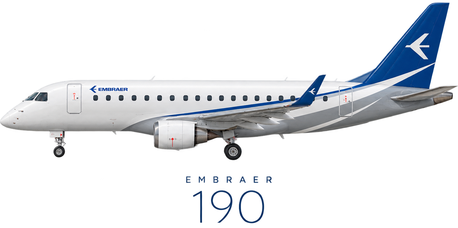Embraer E190 / E195 illustration