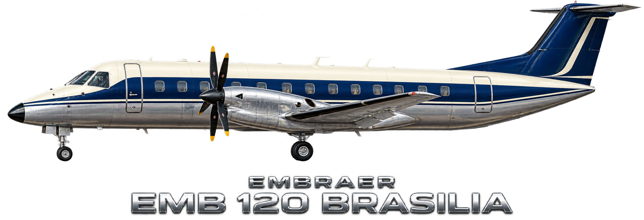 Embraer EMB 120 Brasilia illustration