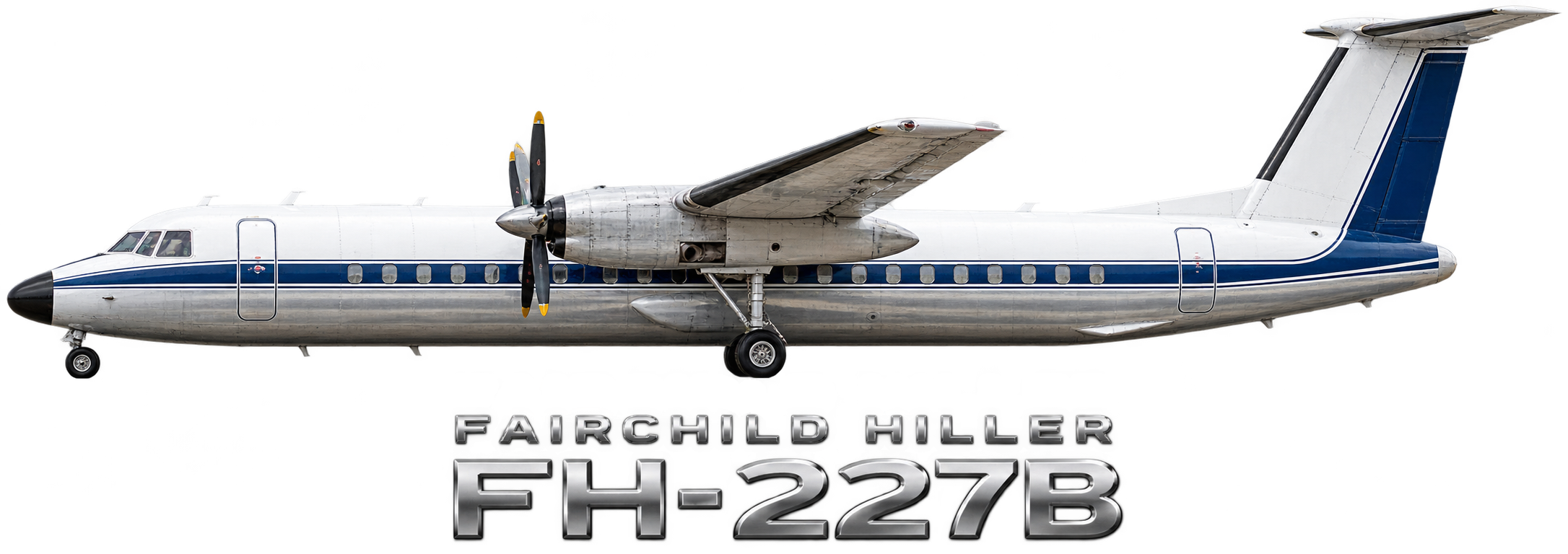 Fairchild Hiller FH-227 illustration