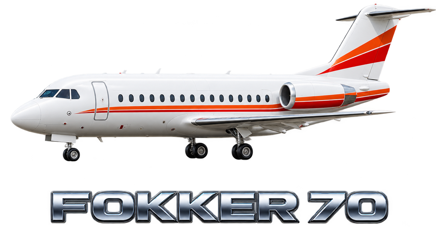 Fokker 70 illustration