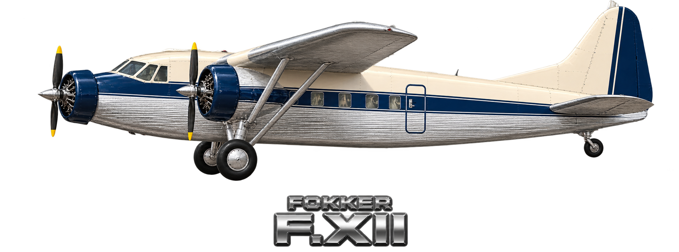 Fokker F.XII illustration