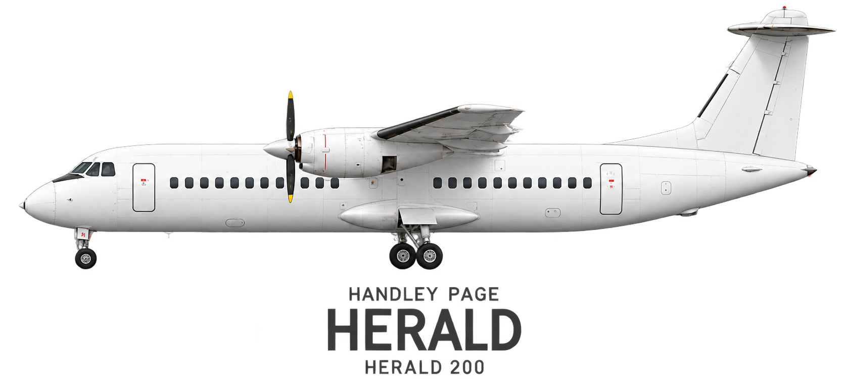 Handley Page Herald illustration