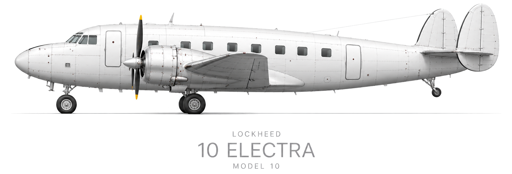 Lockheed Modelo 10 Electra illustration