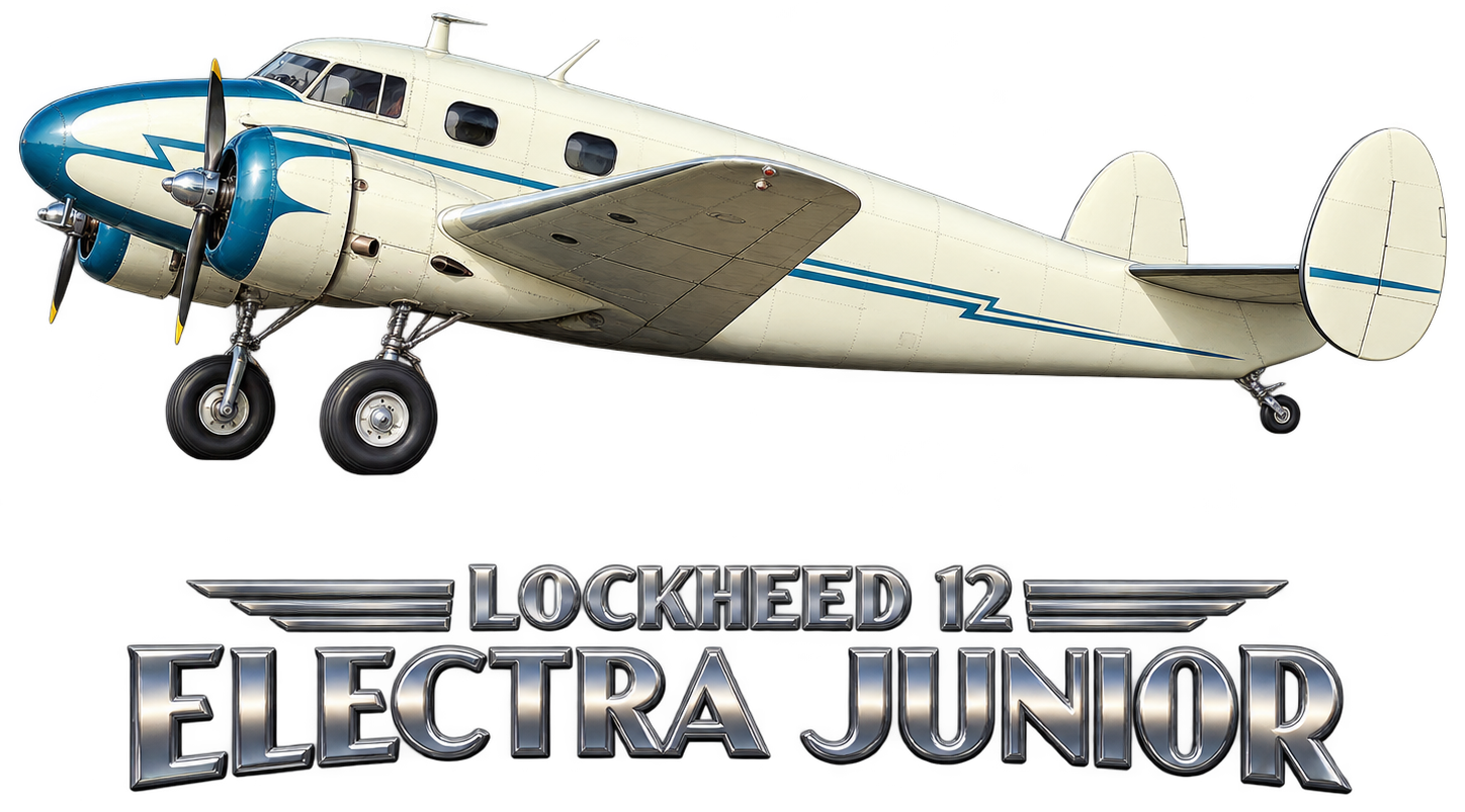 Lockheed 12 Electra Junior illustration