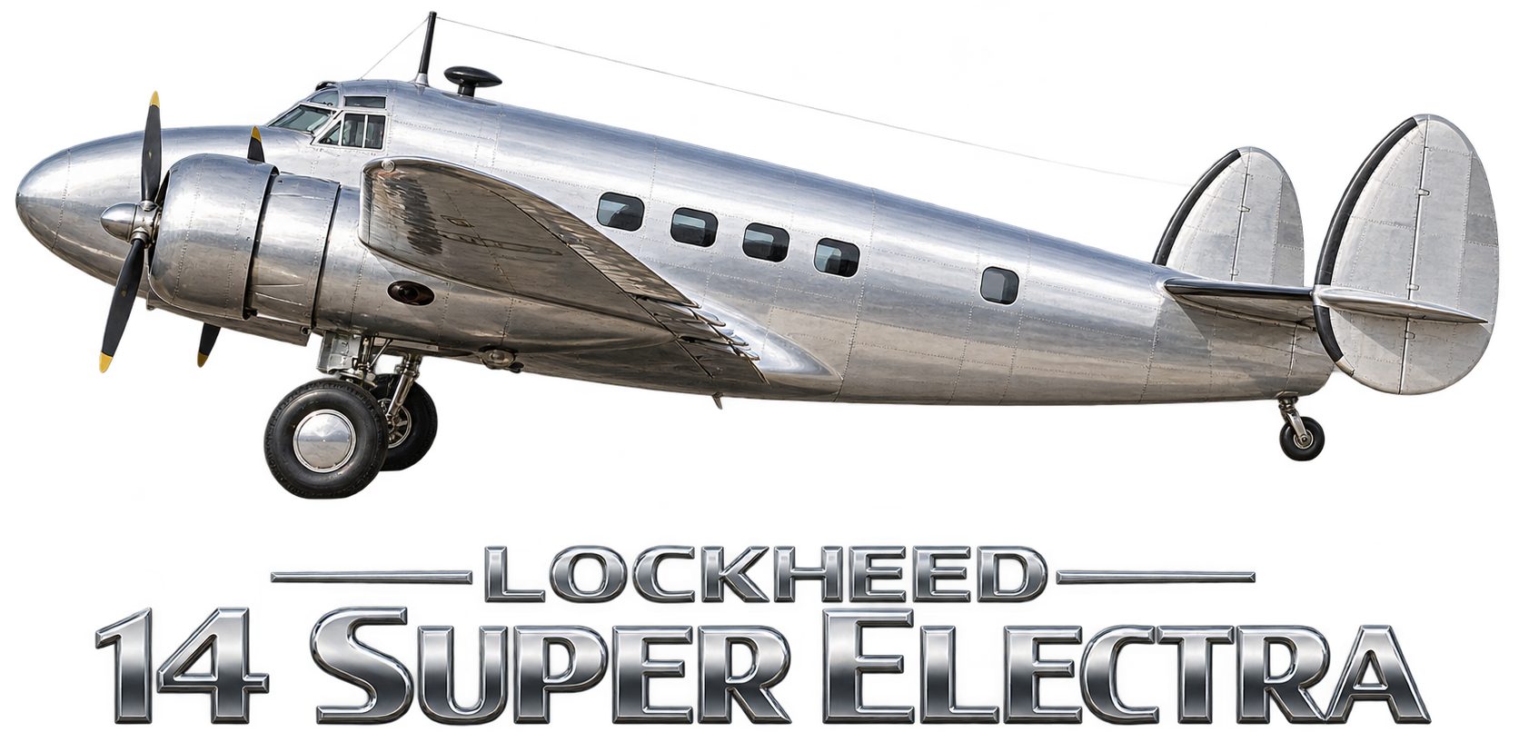 Lockheed 14 Super Electra illustration