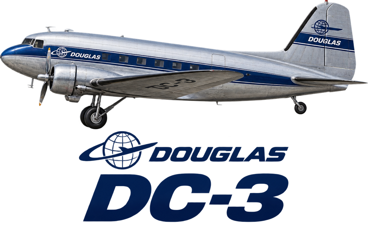 Douglas DC-3 illustration
