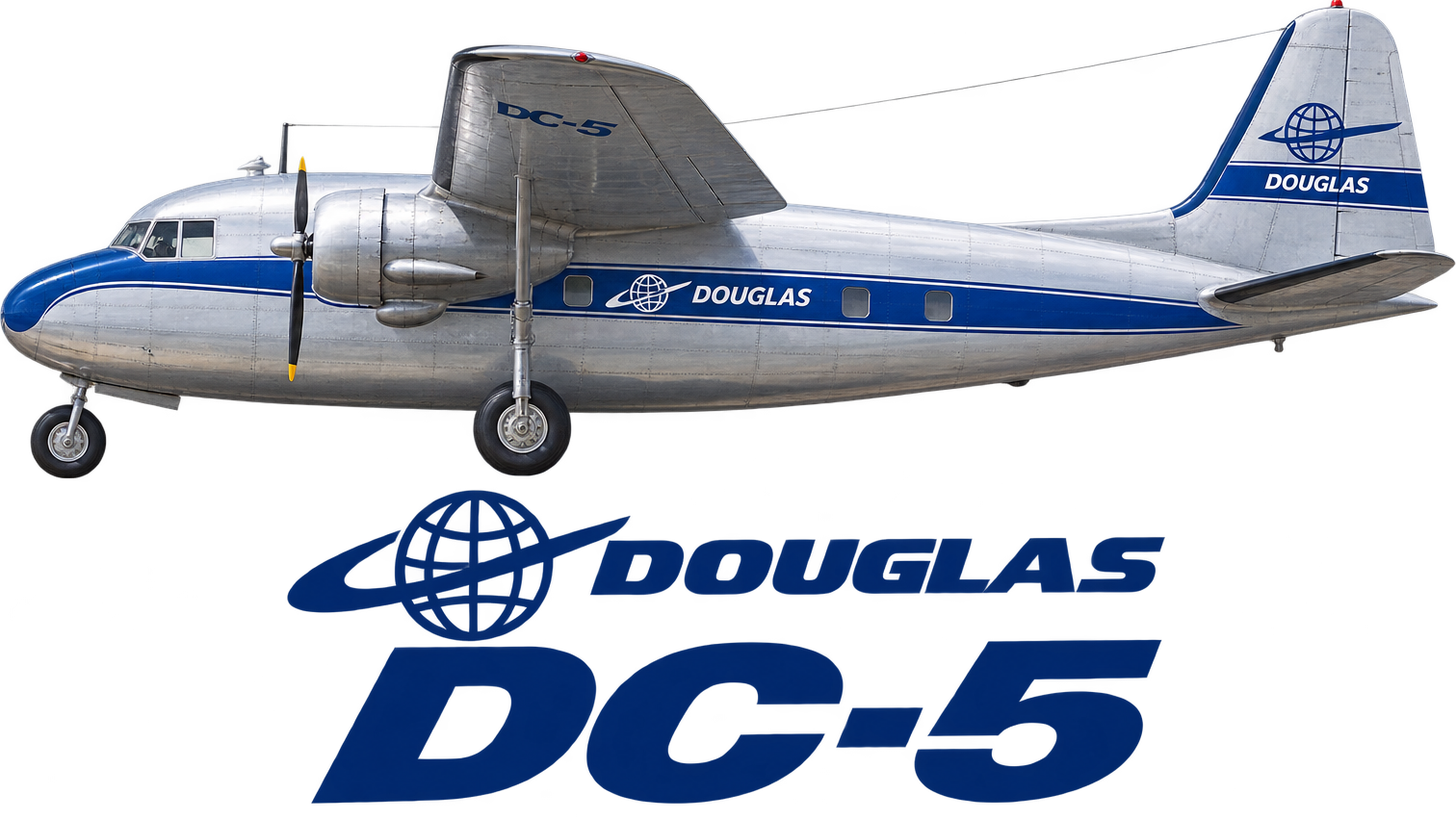 Douglas DC-5 illustration