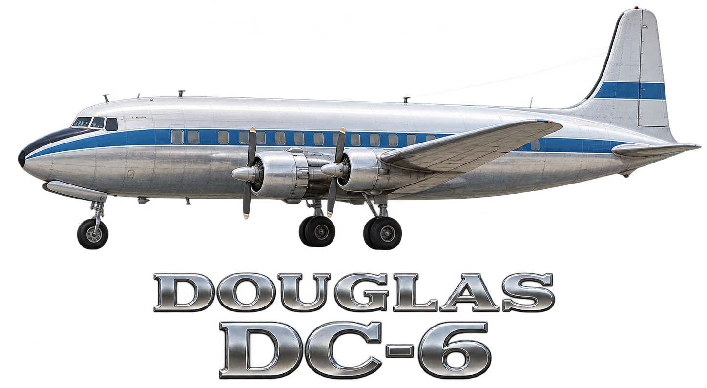 Ilustración Douglas DC-6