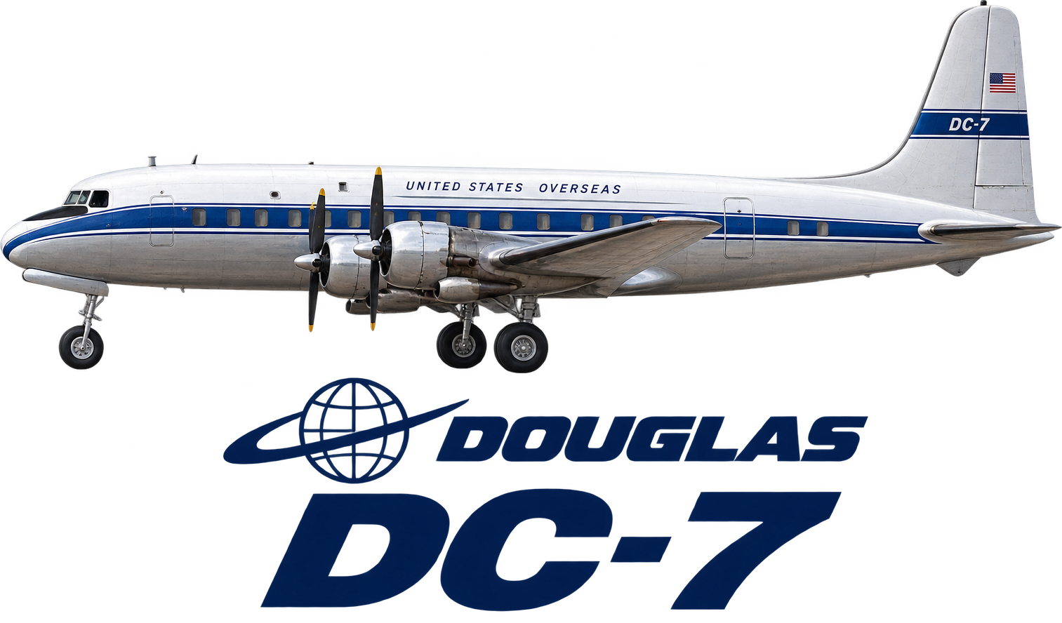 Douglas DC-7 illustration