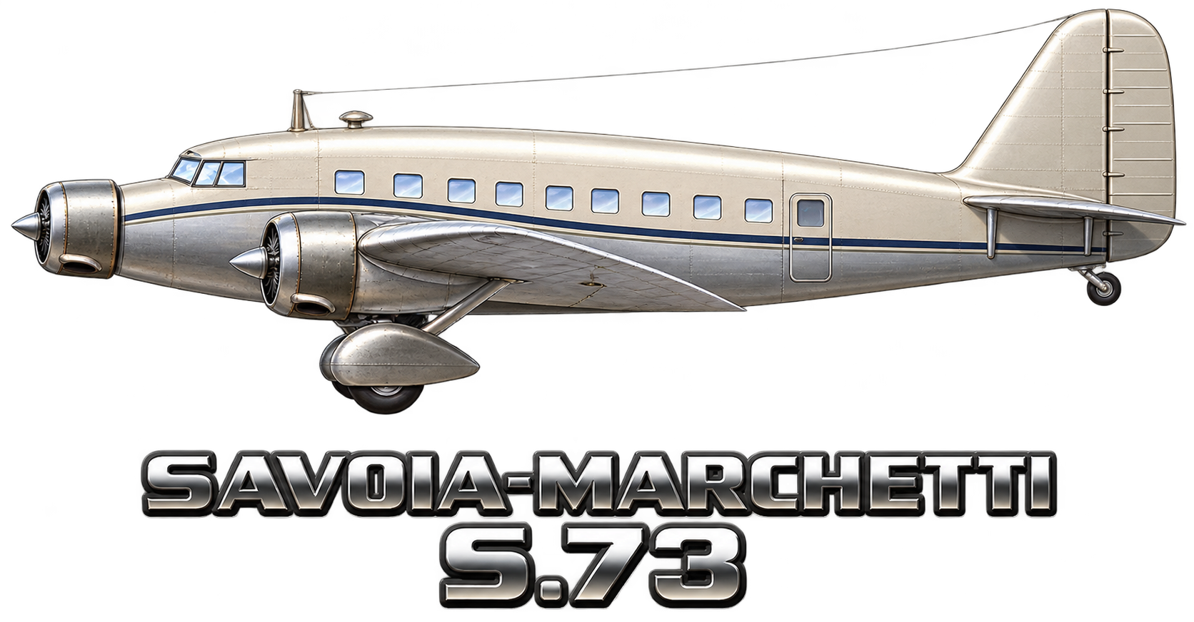 Savoia-Marchetti S.73 illustration