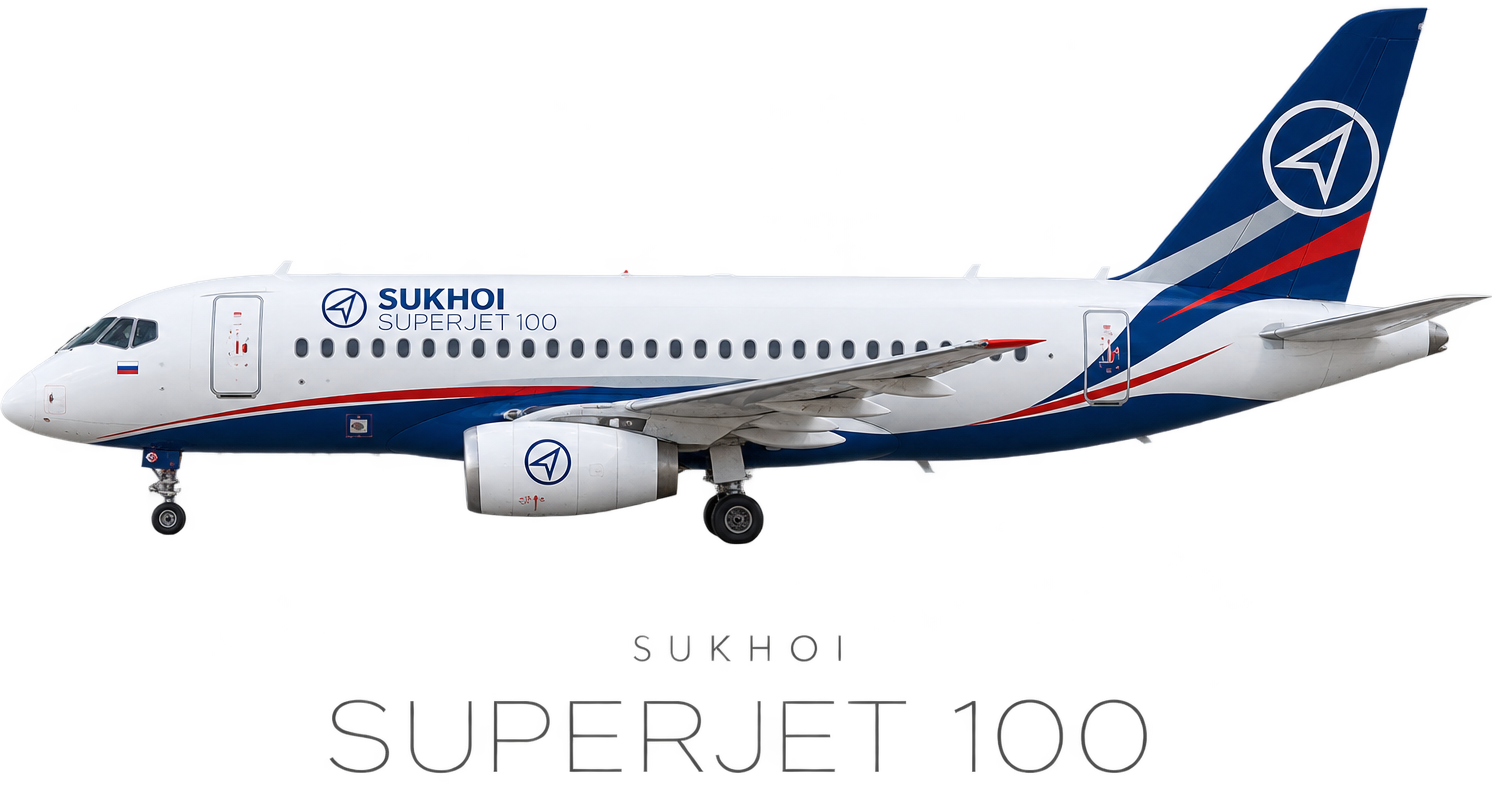 Sukhoi Superjet 100 illustration