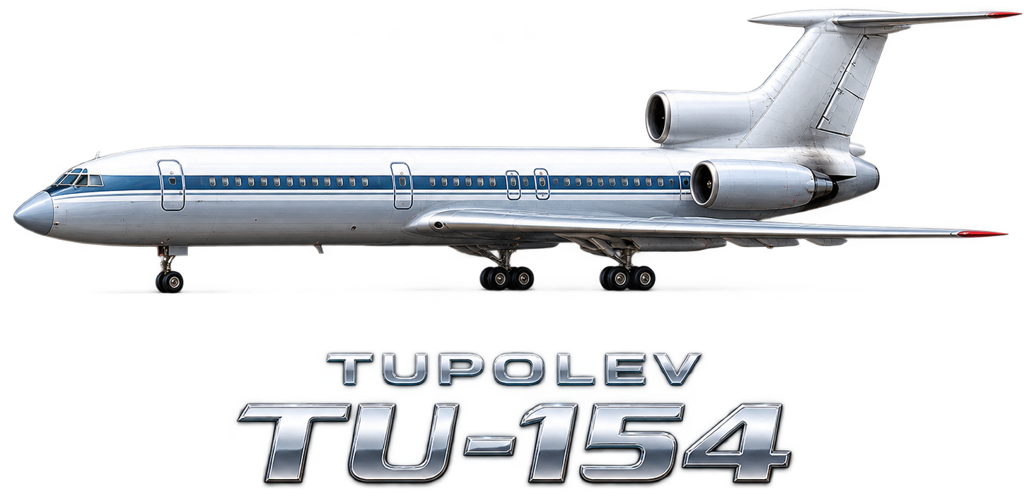 Tupolev Tu-154 illustration