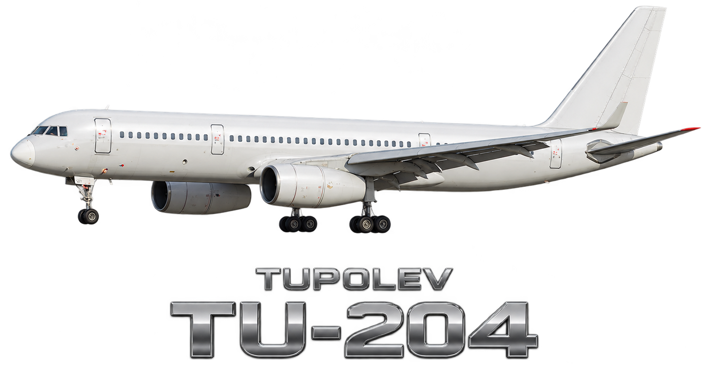 Ilustración Tupolev Tu-204
