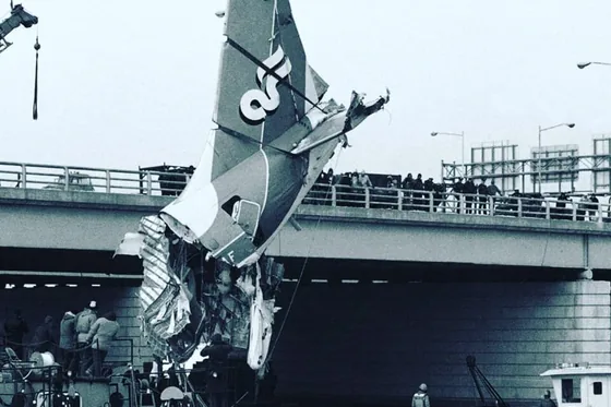 Photograph related to Air Florida Flight 90 in the Potomac