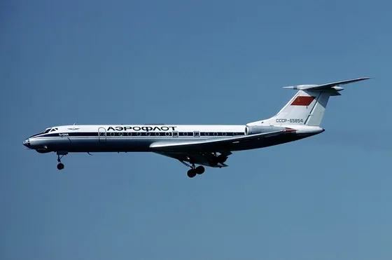 Photograph related to Dniprodzerzhynsk: two Aeroflot Tu-134s