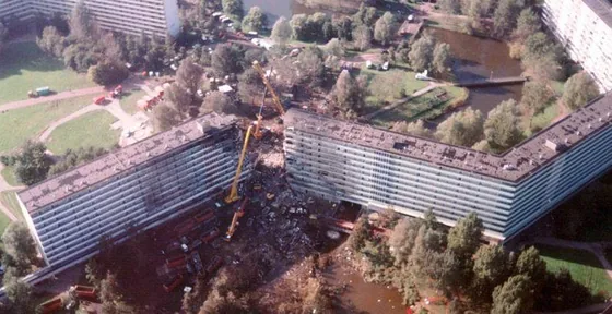 Photograph related to El Al Flight 1862 in the Bijlmermeer