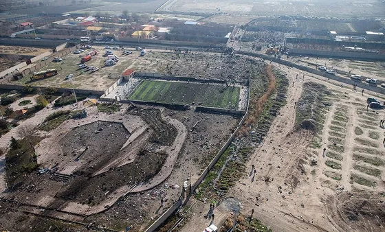 Photograph related to Ukraine International Flight 752, shot down near Tehran