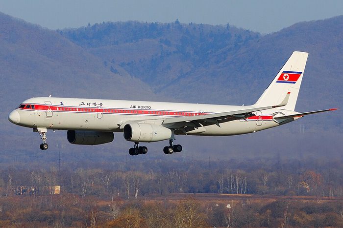The Tupolev Tu-204 flies