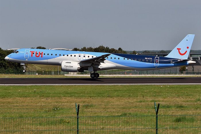 Vuela el Embraer 190