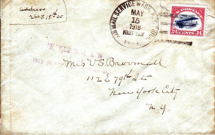 El correo aéreo vuela de noche